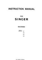SINGER 20U Instruction Manual