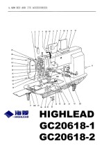 HIGHLEAD GC20618-1 & GC20618-2 Parts Lists