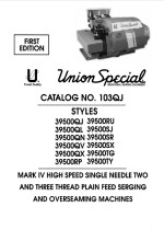 UNION SPECIAL 39500 Mk4 Parts & Instructions