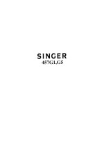 SINGER 457G1 & 457G5 Parts List