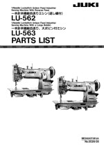 click here for the Juki LU563 Parts Book